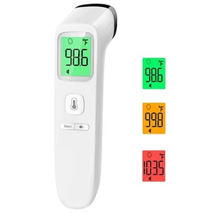 Forehead Thermometer Baby and Adults W/ Fever Alarm LCD Display Memory Function - Picture 1 of 8
