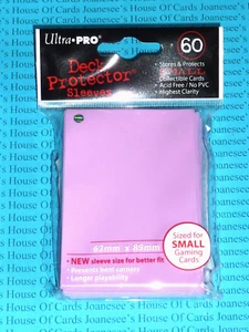 Ultra Pro Sleeves - Pink - SMALL (60) Deck Protectors (82969) - Foto 1 di 1