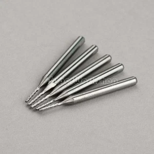 10 x 0.04&quot; 1mm Carbide Milling Cutter Engraving Bits for CNC/PCB Machinery - Picture 1 of 3