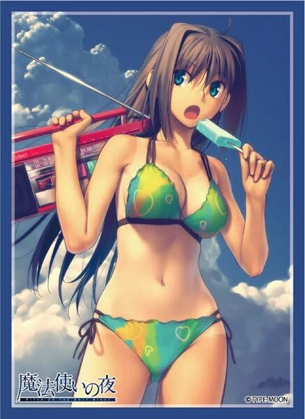 Funda Personaje Brócoli Bruja en la Noche Santa Aoko Aozaki 65 piezas 67x92mm Foto 1 de 1