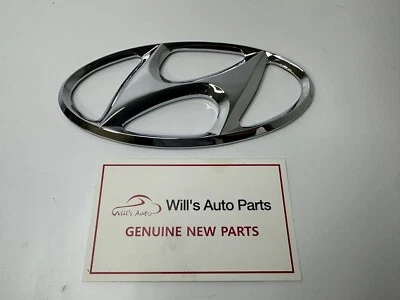 GENUINO NUEVO EMBLEMA HYUNDAI TUCSON 2004-2006 - MARCA SÍMBOLO Foto 1 de 4