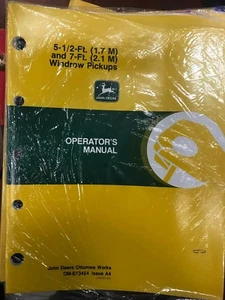 John Deere Operators 5,5 Fuß & 7 Fuß Windrow Pickups #OME73454 - Bild 1 von 1