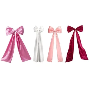 Christbaumspitze Schleife groß Christbaumspitze Satinschleifen Deko - Bild 1 von 25