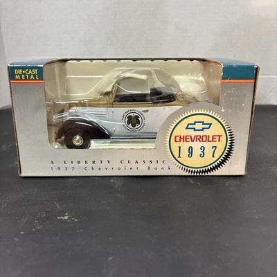 Chevrolet Pabst Brewing Company 1937 vintage Liberty Classic Die Cast Bank nuevo en caja Foto 1 de 4