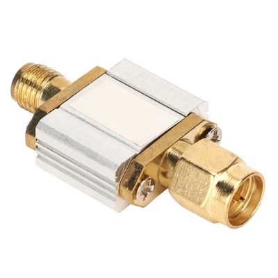 725MHz SAW Bandpass Filter 45MHz Bandwidth 50 Ohms 24K Gold Plating Metal - image 1 of 4