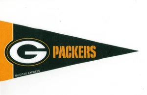 Vintage Rico/Tag Express NFL Green Bay Packers 9-INCHES Pennant - Picture 1 of 1