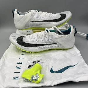 Nike Zoom Superfly Elite 2 Flyknit weiß grün Spikes FZ9662-100 Herren Größe 12 " - Bild 1 von 7