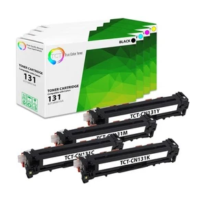TCT 4PK CRG 131 Color Toner Cartridge Set For Canon Imageclass MF8280 8230 7110 - Picture 1 of 6