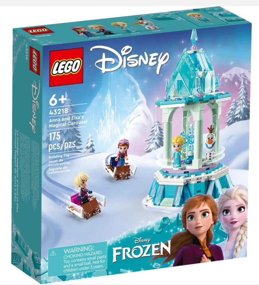 *NUEVO* Lego Disney Anna and Elsa's Magical Carousel Set #43218 ¡RETIRADO! Foto 1 de 1