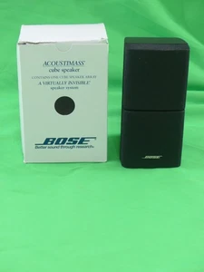 Bose Altoparlante Doppio Cubo Lifestyle Acoustimass Home Theater 15/25/28/35/48 Nero - Foto 1 di 7