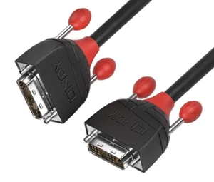 5m DVI-D Single Link Cable, Black Line - Picture 1 of 4