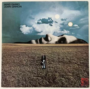 John Lennon Mind Games LP  1st UK Pressing  1973 PCS 7165 EX+ 1U/1U - Picture 1 of 9