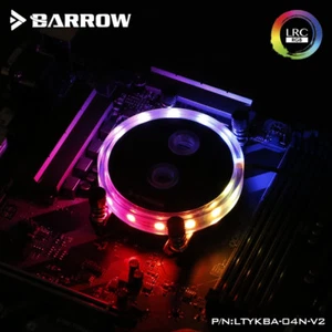 Bloque de CPU Barrow AM4 Aurora Rays Edition - Controlador RGb blanco incluido - Imagen 1 de 5