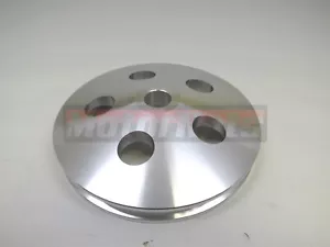Aluminum 1 Groove Press Fit Power Steering Pulley 3/4" for SBC Chevy 283-400 GM - Bild 1 von 5