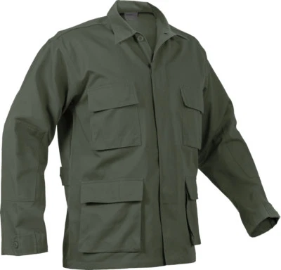 Rothco Military BDU Shirt Tactical Uniform Camouflage Army Coat Fatigue Jacket - Image 1 of 2