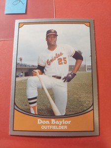 1990 Pacific Legends #6 Don Baylor, cd2