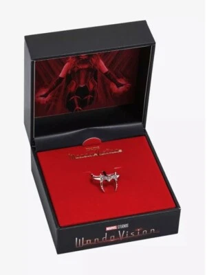 Anillo Marvel $58.99 WandaVision Bruja Escarlata Tiara Talla 7 Plata de Ley SÓLIDA Foto 1 de 4
