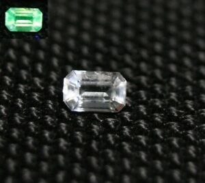 Faceted Hyalite Opal 0.24ct Fluorescent Rare Faceted Mexican Hyalite Opal 5x3mm