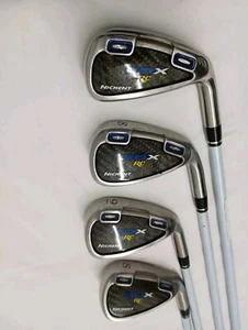 Nickent 3DX RC Irons 6,8,9 &SW. L Flex Graphite.RH - Picture 1 of 7