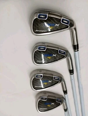 Nickent 3DX RC Irons 6,8,9 &SW. L Flex  Graphite.RH  - Image 1 of 4