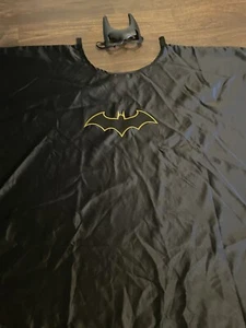 RUBIES Kostüm Batman Cape mit verstellbarer Maske Erwachsene Halloween - Bild 1 von 3