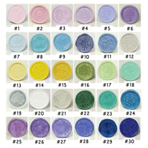 100pcs Color Sealing Wax Mix Metallic Stick Beads Stamp Seal Candle Envelope Kit