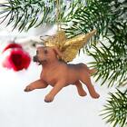 Design Toscano Honor the Pooch: Dachshund Holiday Dog Angel Ornament