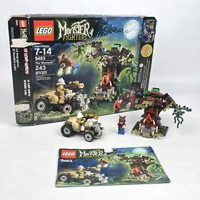 Lego Monster Fighters 9463 The Werewolf 100% Complete w/ Instructions & Box