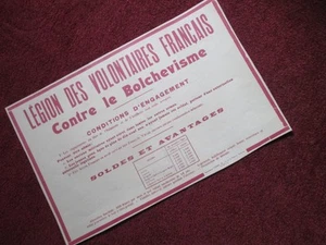 WW2 GERMAN POSTERS IN OCCUPIED FRANCE -39 - Picture 1 of 1