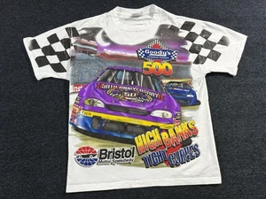 T-shirt vintage NASCAR AOP T-shirt uomo media Bristol Speedway 1998 viola media - Foto 1 di 6