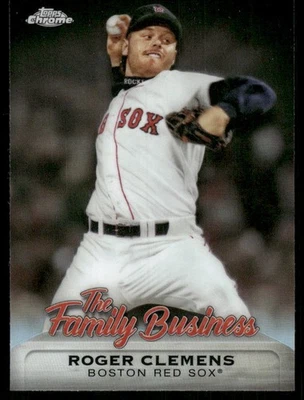 2019 Topps Chrome Update #FBC-6 Roger Clemens The Family Business - Image 1 of 2