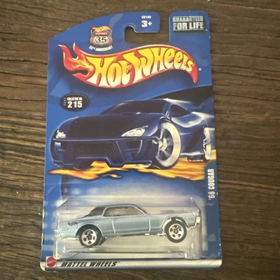 Hotwheels 2002 Collector No. 215 68 Cougar Foto 1 de 4
