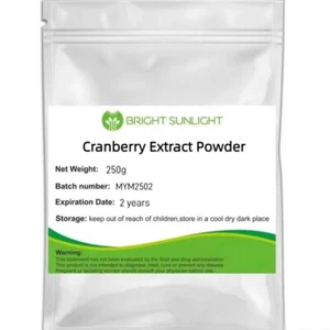 Organic Cranberry Extract Powder 100% Pure High Quality 250g - Picture 1 of 4