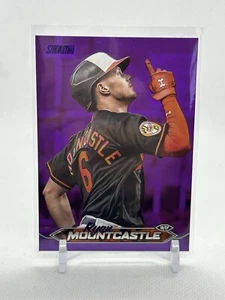 2024 Topps Stadium Club Ryan Mountcastle Purple Foil 8/75 #97 Baltimore Orioles - Bild 1 von 2