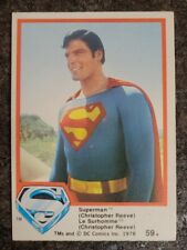1978 O-PEE-CHEE Superman OPC, 59 Christopher Reeve Superman Rookie RC
