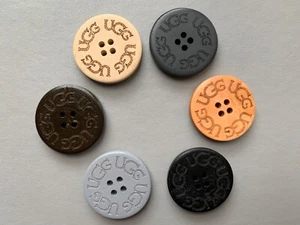 UGG Button Buttons Wooden Button Boot Replacement Bailey Boot Crafting Brand New - Picture 1 of 11