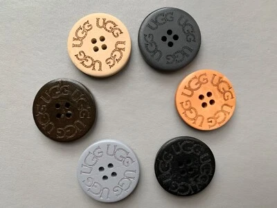 UGG Button Buttons Wooden Button Boot Replacement Bailey Boot Crafting Brand New - Image 1 of 2