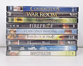 Lot of Inspirational Christian/ Kendrick Brothers DVDs