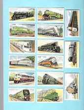 CIGARETTE/TRADE/CARDS. Barratt Sweets. WORLD LOCOMOTIVES.(1963).(Full Set of 25)