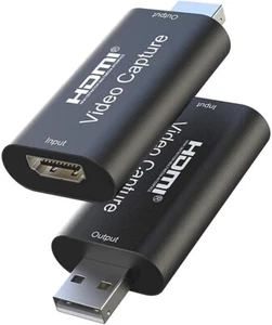 Mini HD 1080P HDMI to USB 3.0 Video Recording Card for Live Streaming & Game Re - Picture 1 of 6