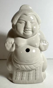 Japanischer Sumo Wrestler Benihana Keramik Becher Loch für Strohhalm oder Insense  - Bild 1 von 13