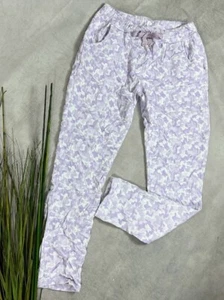 Jogpants super Stretch Hose Jogger Italy NEU camouflage FLIEDER 38 40 42 - Bild 1 von 4