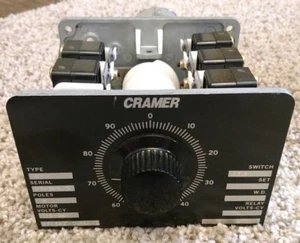 Cramer Timer Switch Type 5 Poles 115-60V Switch 15A RPM 1 1/3 113B 10146 A04-New - Picture 1 of 9