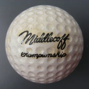 Pelota de golf Wilson Cary Middlecoff Championship Signature en muy buen estado 2500 - Imagen 1 de 3