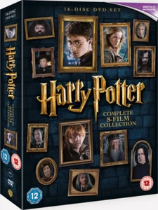 HARRY POTTER THE COMPLETE 8 FILM COLLECTION 16 DISC DVD BOX SET R4 "NEW&SEALED" - Picture 1 of 1
