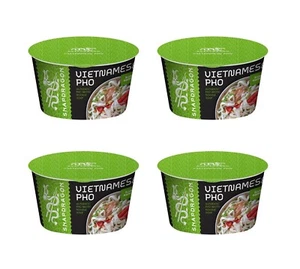 Snapdragon Vietnamesische Pho Instant Reisnudeln ohne künstliche Aromen 2,3 oz 4 Stück - Bild 1 von 3