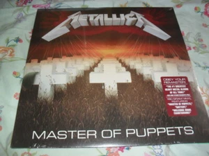 METALLICA -MASTER OF PUPPETS- COOL ULTRA RARE REMASTERED REISSUE LP VINYL NEW ! - Picture 1 of 4