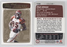 2008 Topps Rookie Progression Gold /199 Chad Johnson #139