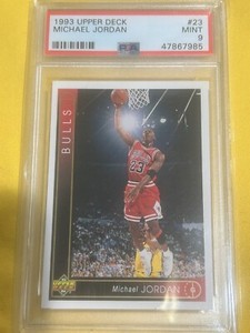 1993-94 Upper Deck Michael Jordan PSA 9 MINT HOF