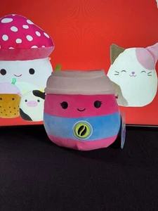 Squishmallow Limra the Latte NWT neon JUNK FOOD SQUAD 2023 🔸First to Market🔸 - Picture 1 of 2